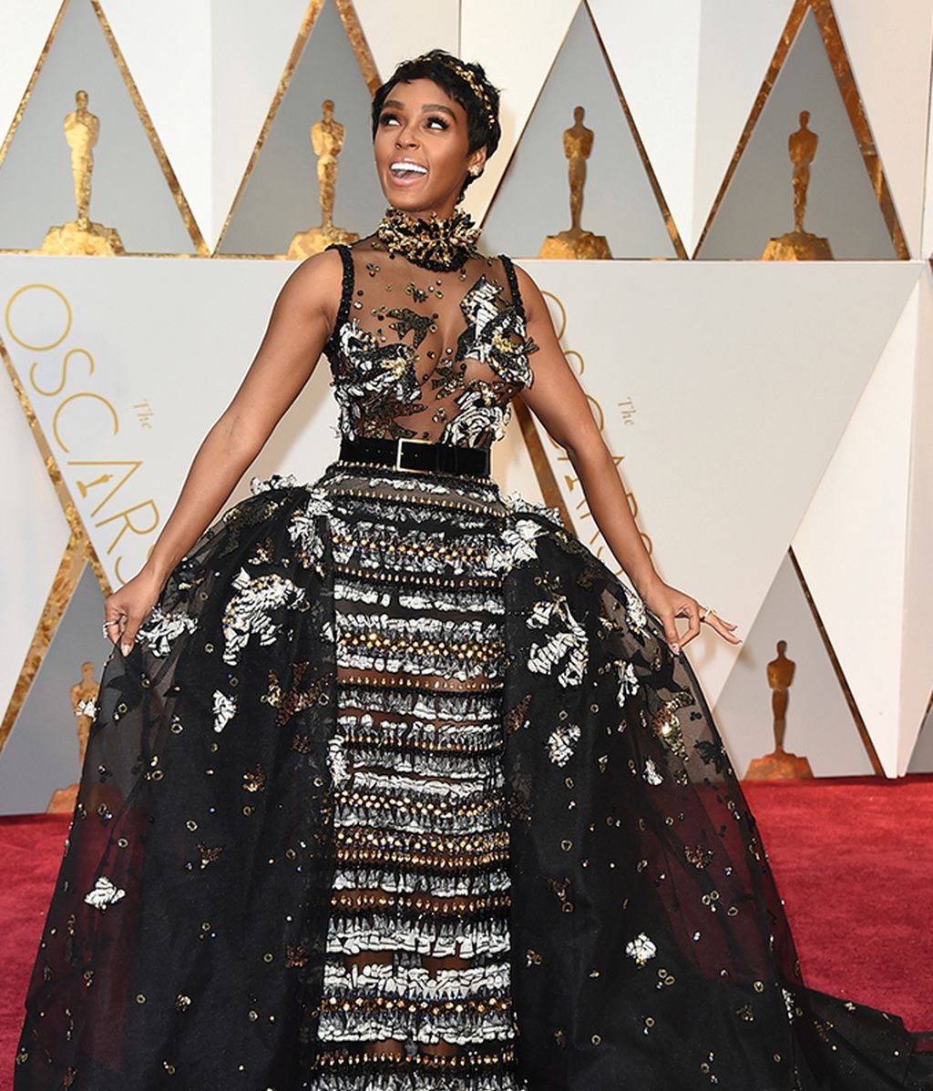 Janelle Monae vestida de Elie Saab