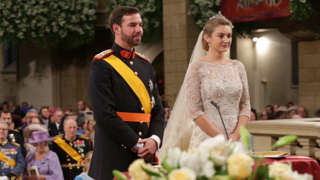 La boda religiosa de Guillermo de Luxemburgo y Stephanie de Lannoy
