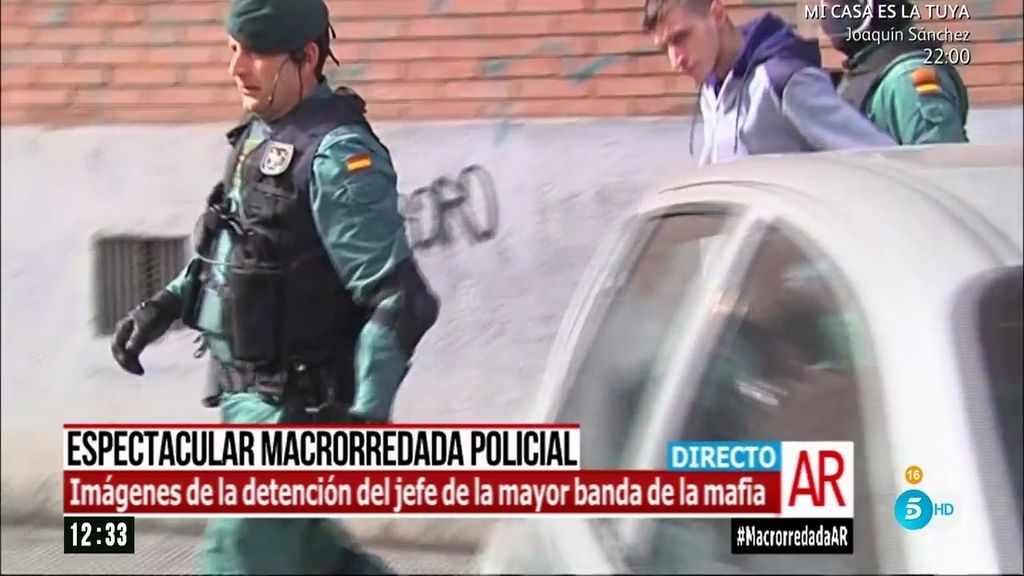Operación en Coslada: Así ha sido detenido el líder de la mafia de ladrones
