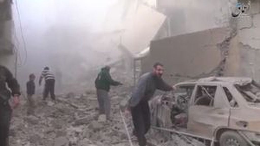 Rusia vuelve a bombardear Alepo, Damasco y otras ciudades sirias