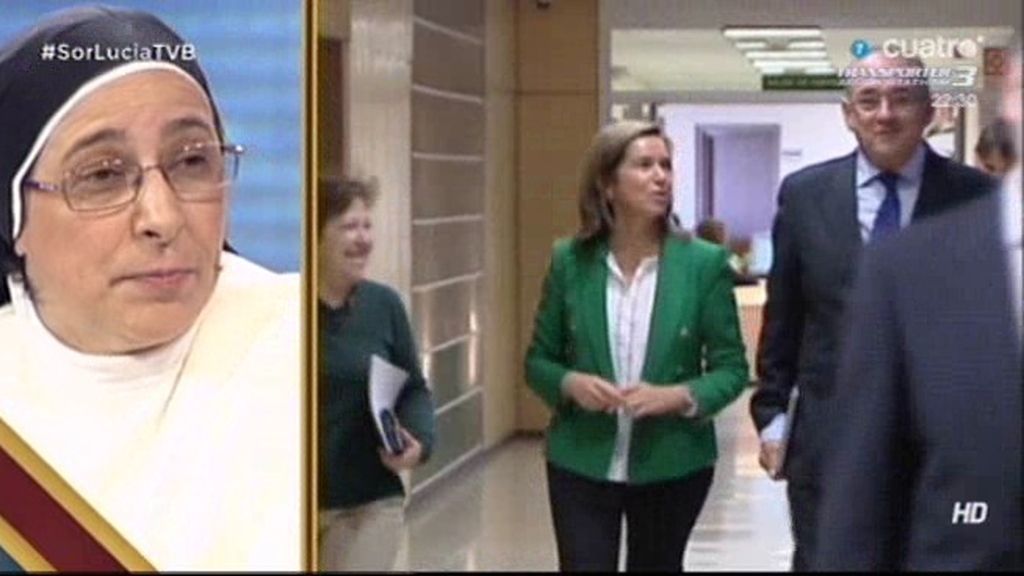 Sor Lucía Caram: "La ministra Mato, además de dimitir, tendría que pedir perdón"
