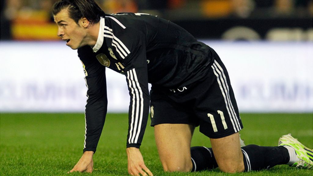 Bale desesperó a sus compañeros en Mestalla por no pasar la pelota