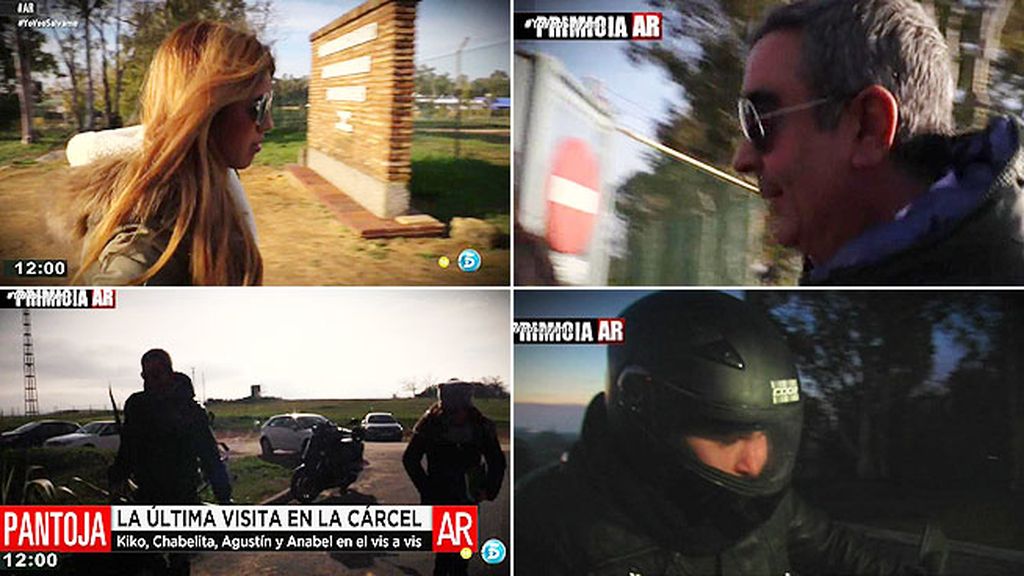'AR' ofrece en primicia las imágenes de la última visita a la cárcel del clan Pantoja