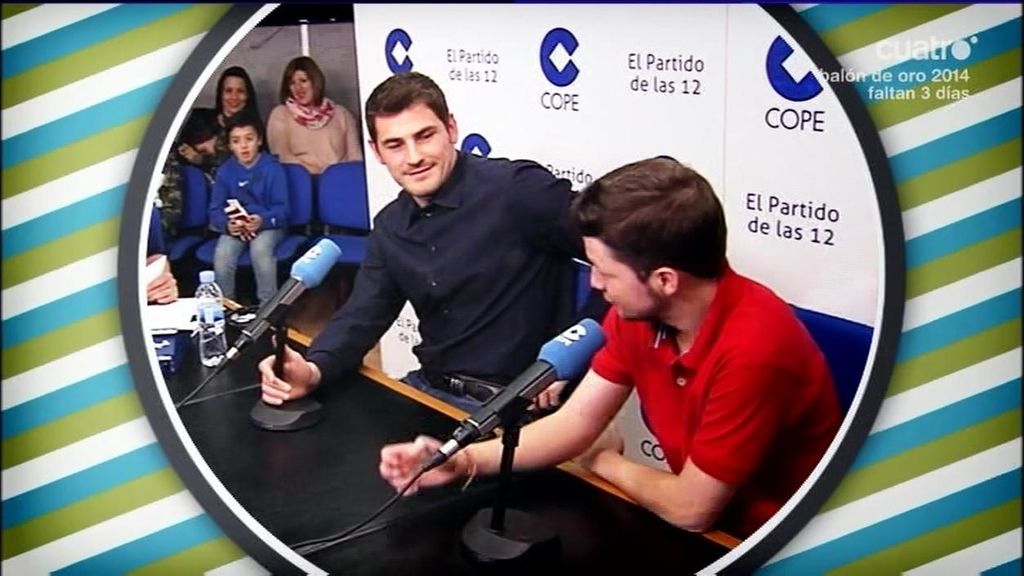 El duelo de memoria futbolística entre Iker Casillas y 'el becario enciclopédico'