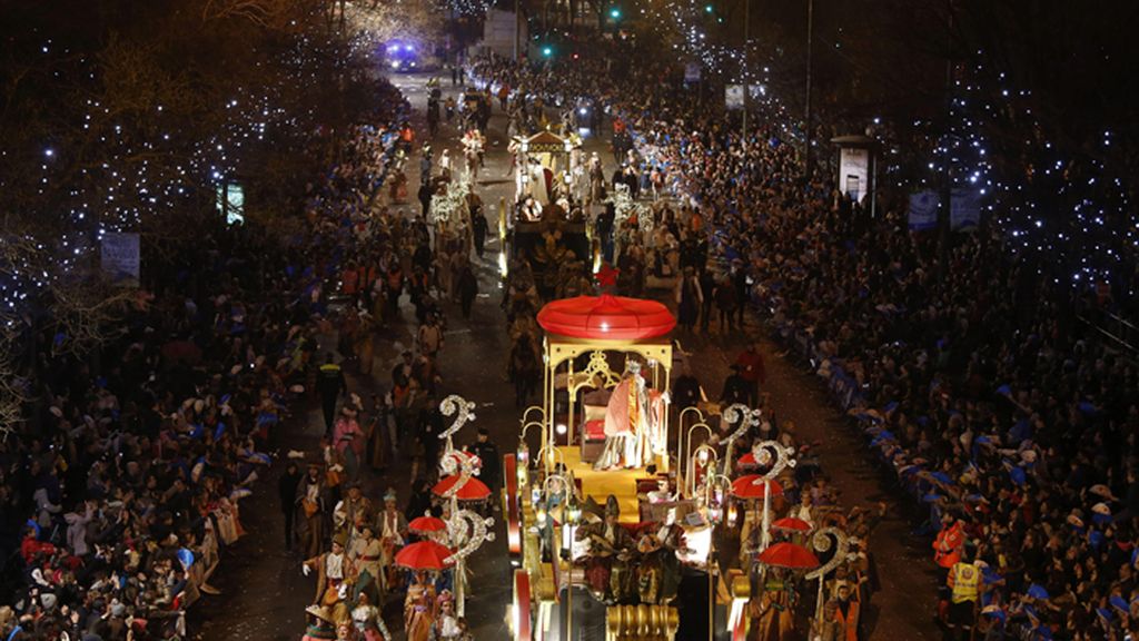 Sus Majestades los Reyes Magos han llenado de ilusiones las calles de Madrid