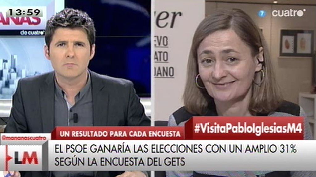 Mª Luz Rodríguez: "No estamos pensando en el día después de las elecciones, sino en el camino que tenemos que recorrer"