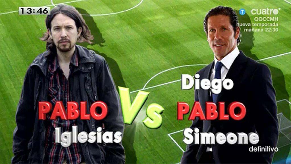Pablo Iglesias vs. Diego Pablo Simeone