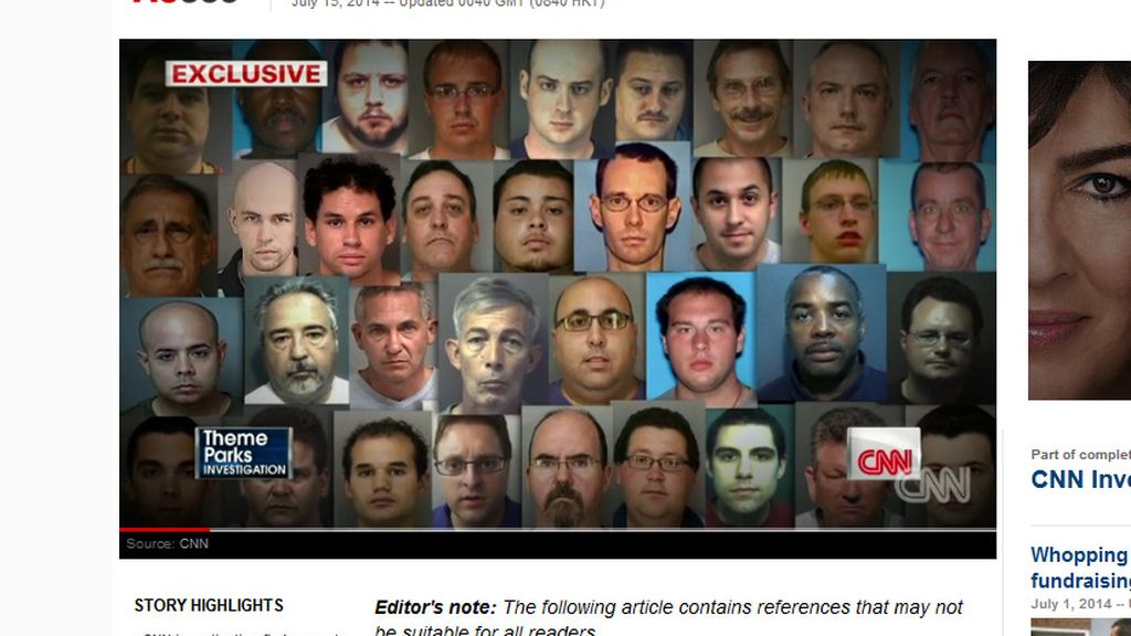 Desde 2006 han sido detenidos 35 empleados de Disney por abusos a menores