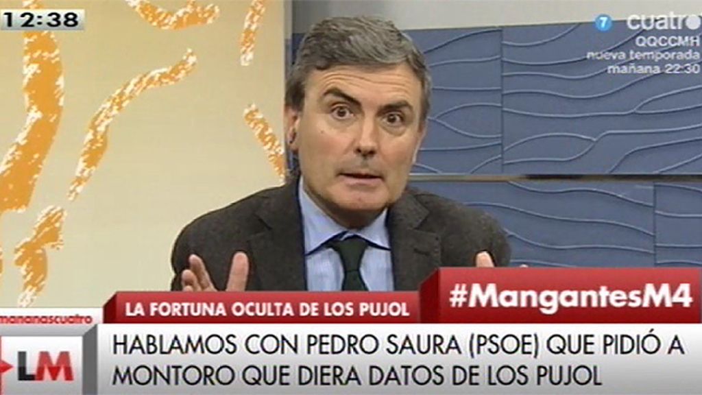 Pedro Saura (PSOE): “El ministro Montoro mintió, engañó a todos los españoles”