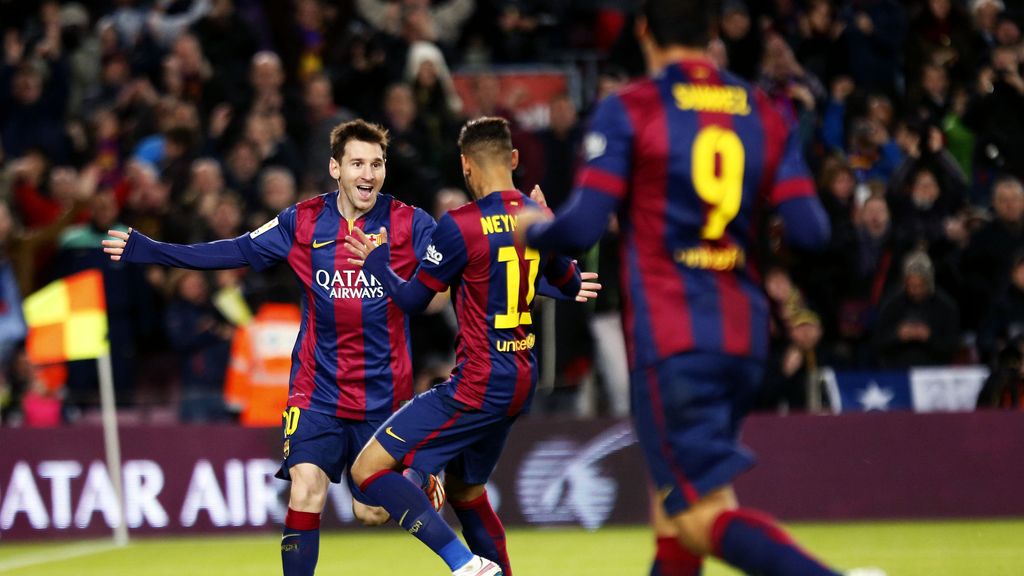 El tridente Neymar-Luis Suárez-Messi goleó al Elche y despejó las polémicas