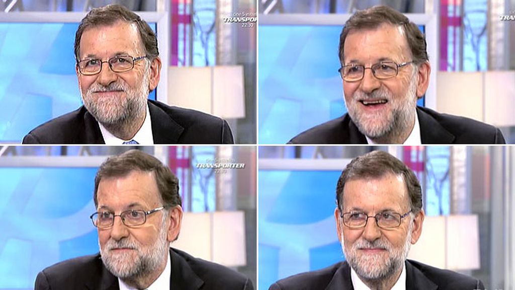 La entrevista a Mariano Rajoy, foto a foto