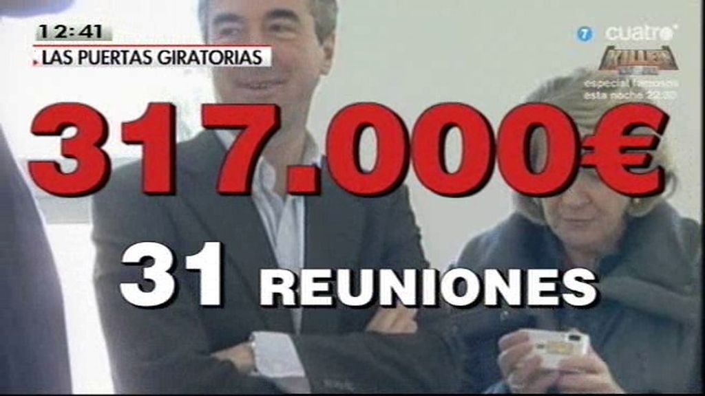 Acebes ha ganado casi un millón de euros en tres años como consejero de Iberdrola