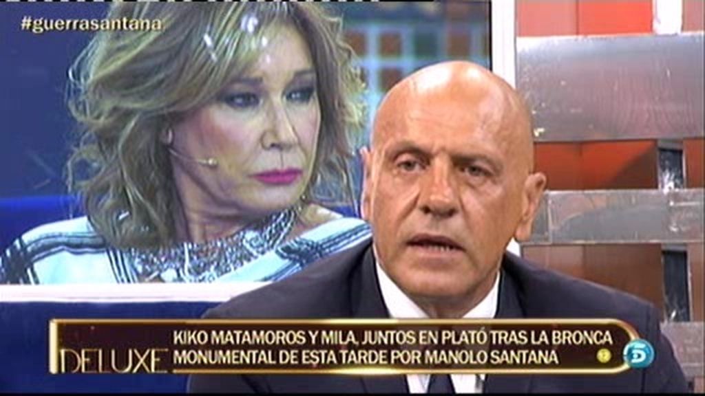 Kiko Matamoros: "No tengo el ánimo para entrevistar a Milá Ximénez"