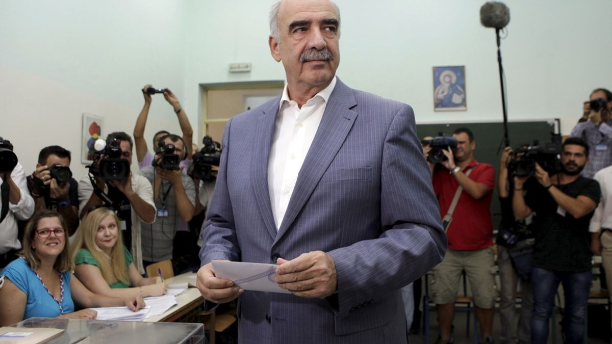 Meimarakis confía en que los griegos quieran "librarse de las mentiras" de Syriza