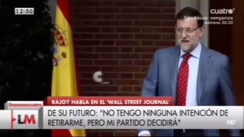 Rajoy: “España ha salido de la recesión, pero no de la crisis”