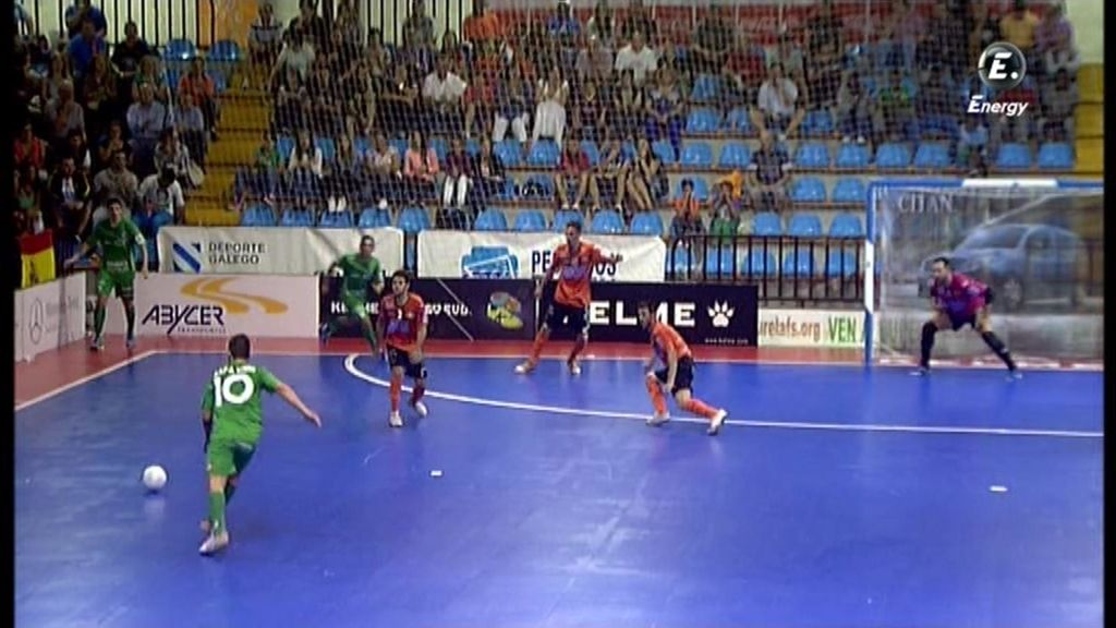 Gol de Rafa Usín (Burela 0-1 Xota Navarra)