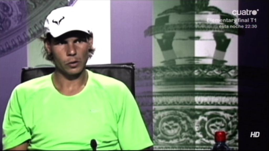 La tensa entrevista de Rafa Nadal tras su derrota en Wimbledon