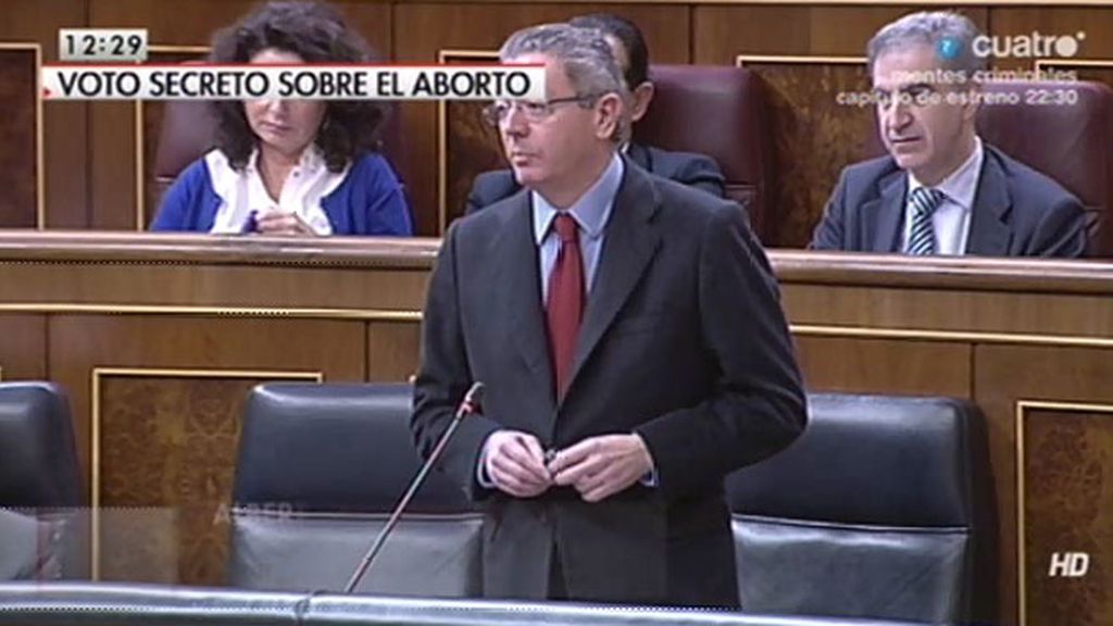 Alberto Ruiz Gallardón, al PSOE: “Ustedes solo quieren dividir”