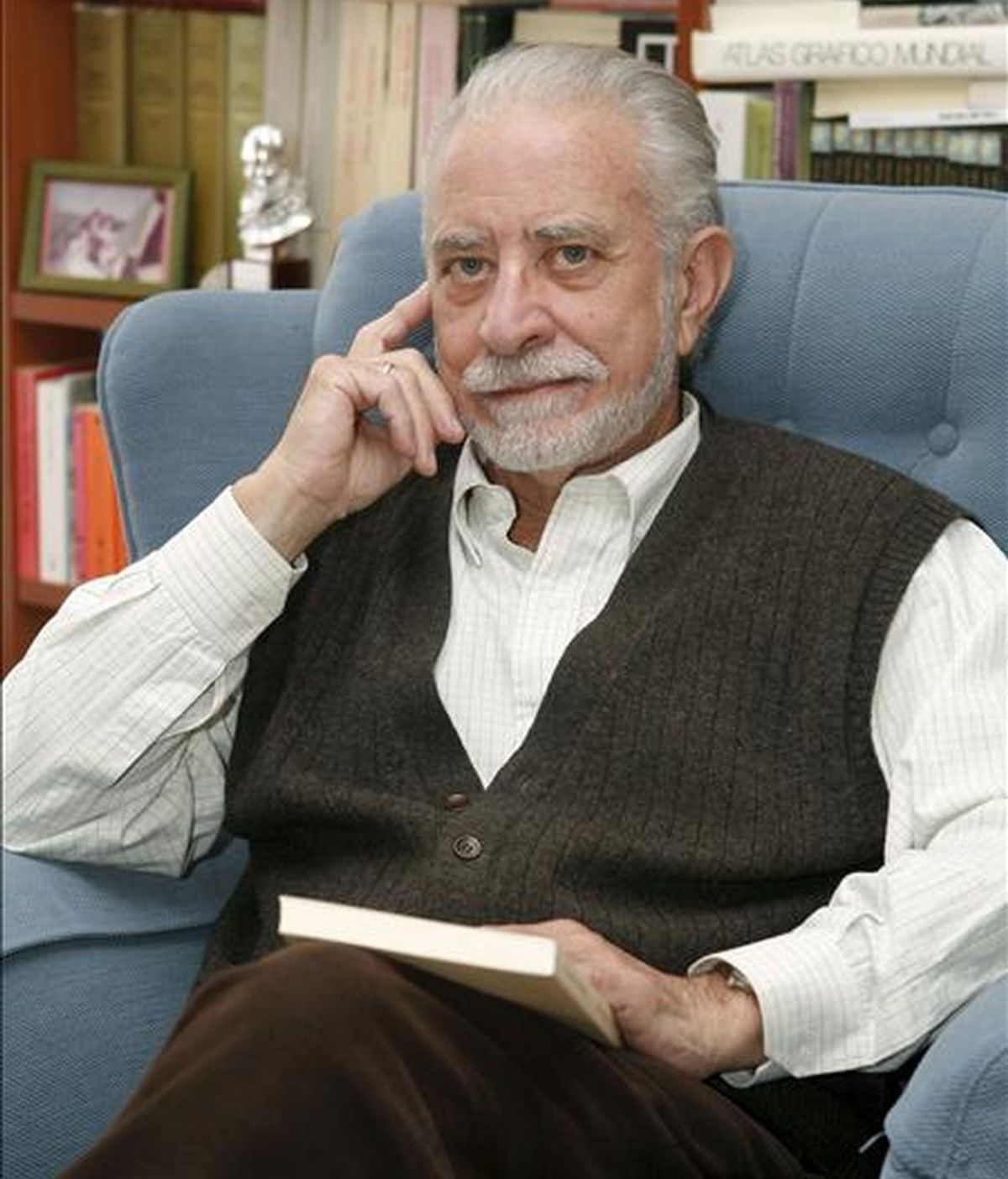 José María Merino, durante una entrevista con Efe. EFE/Archivo