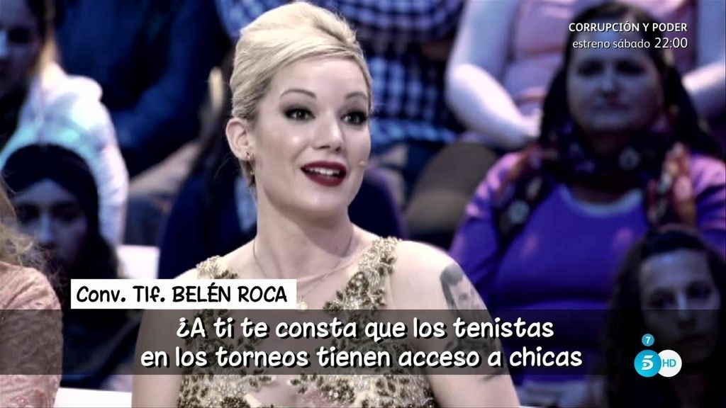 Belén Roca: “Hay grupos de azafatas que llevan a fiestas con deportistas”