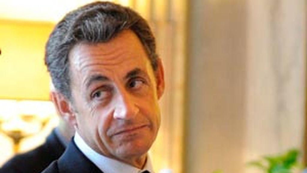 Nicoláas Sarkozy, en su última aparición pública, este viernes en el Vaticano. Foto. EFE Nicoláas Sarkozy, en su última aparición pública, este viernes en el Vaticano. Foto. EFE