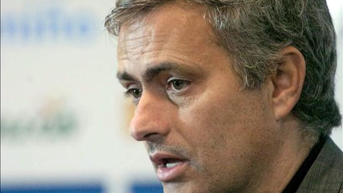 El entrenador portugués del Real Madrid, José Mourinho. EFE