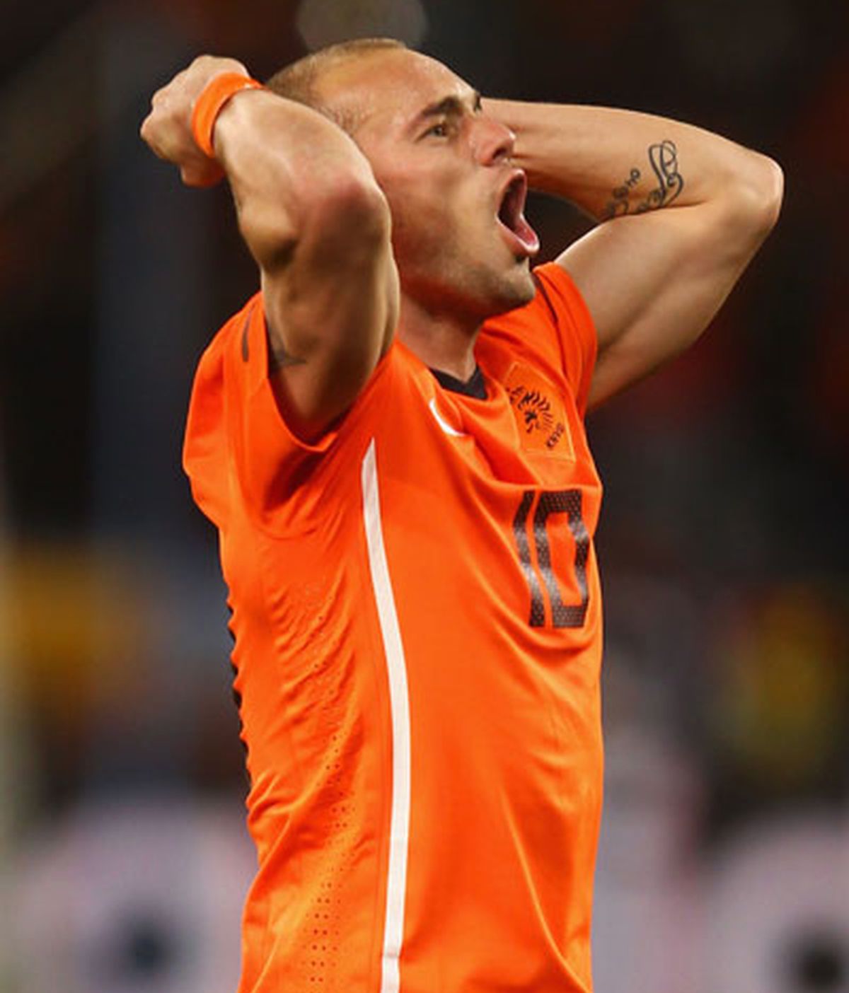 Sneijder suma cinco goles en lo que va de Mundial