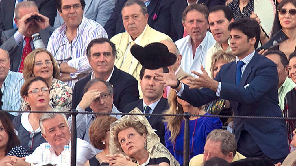 Morante de la Puebla brindó al torero uno de los toros de la tarde