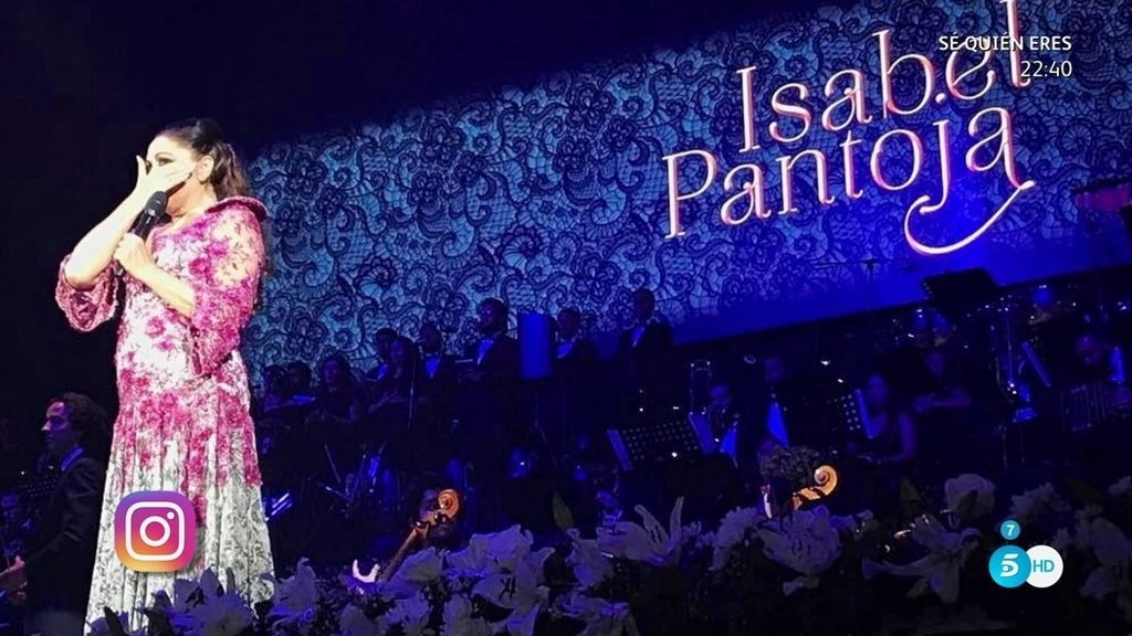 Isabel Pantoja, en su último concierto: "Es un día muy especial, estoy celebrando el cumpleaños de mi marido"