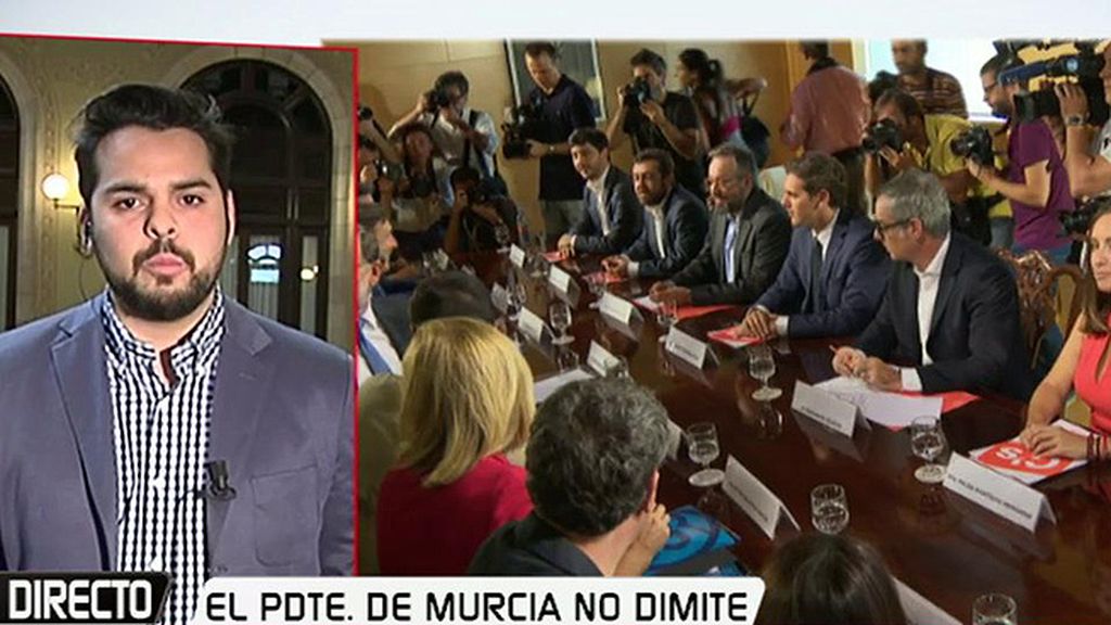 C’s en Murcia explorará con el PSOE una moción de censura o nuevas elecciones