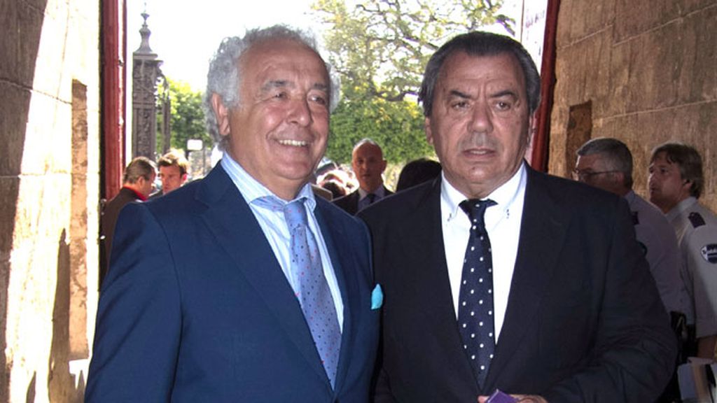 Los cantantes Antonio Romero y Rafael Ruiz del grupo musical ‘Los del Río’