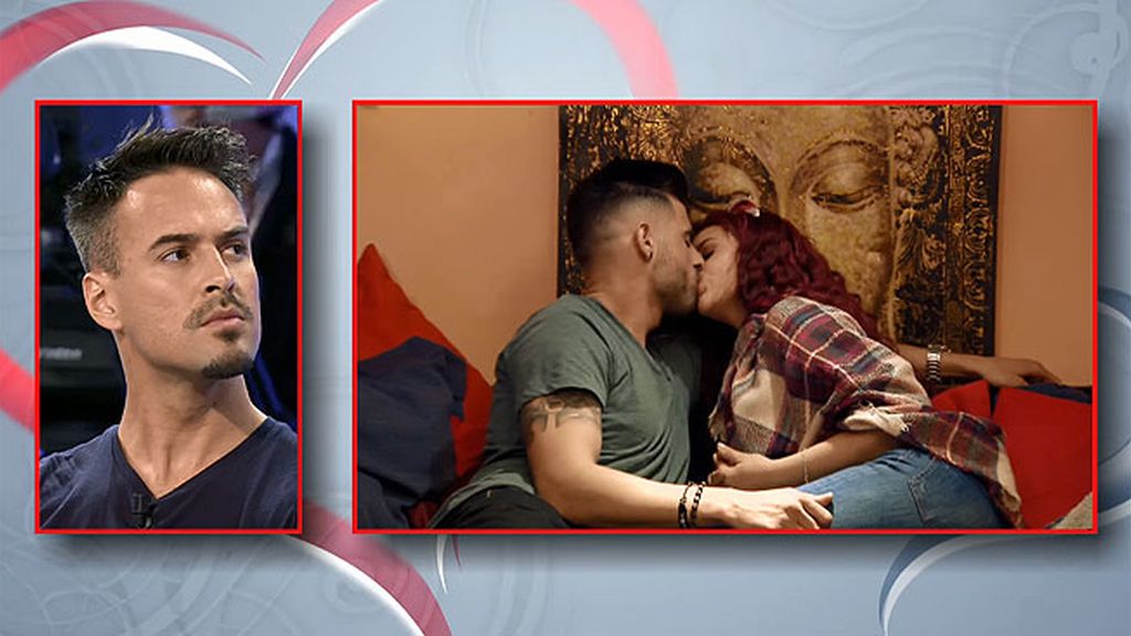 Besos, miradas... Una cita con mucha pirotecnia