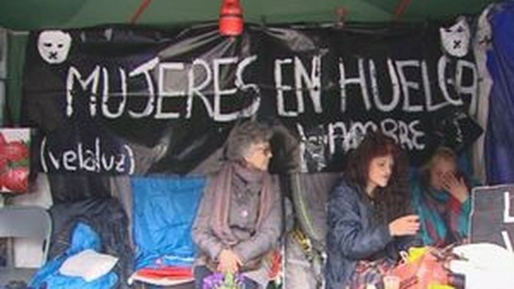 Once personas se unen a la huelga de hambre contra la violencia machista