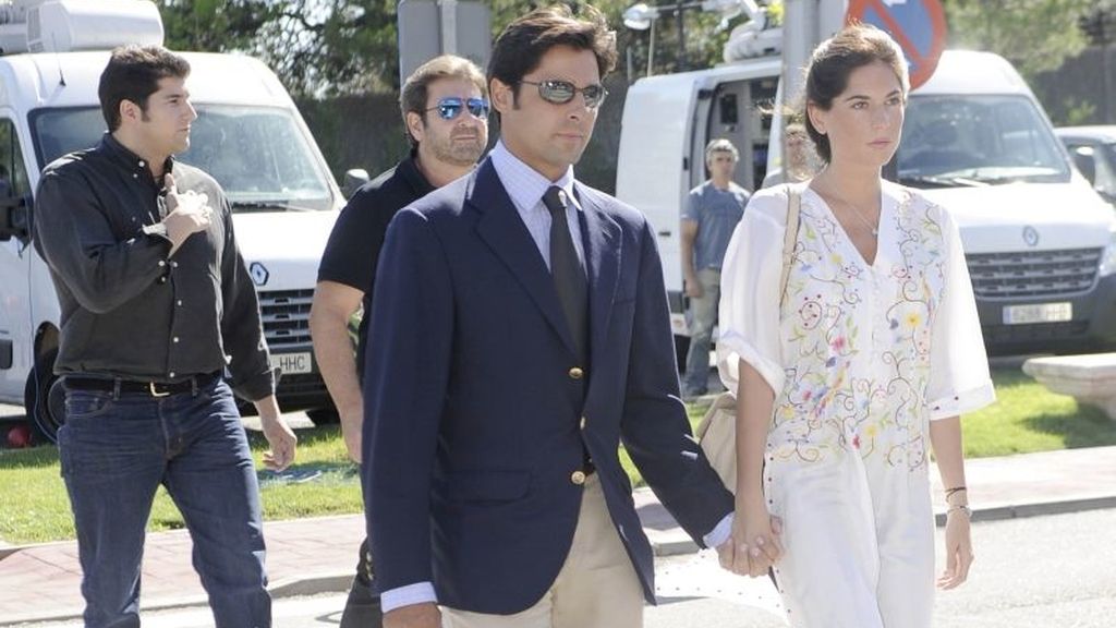 Francisco Rivera y su novia, Lourdes Montes