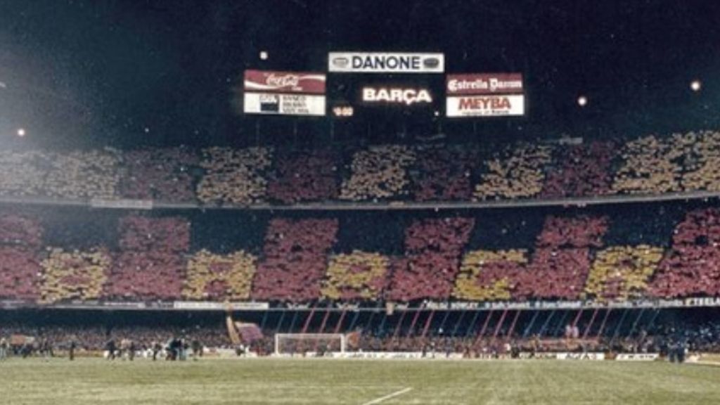 primer mosaico camp nou