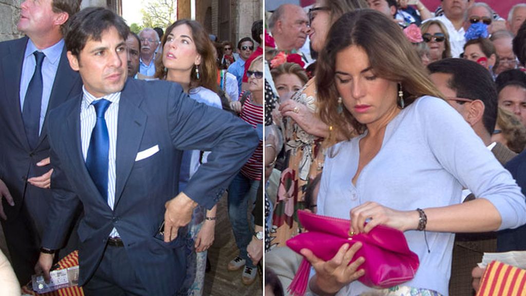 La pareja disfruto del ruedo de Daniel Luque, El Cid y Morante de la Puebla