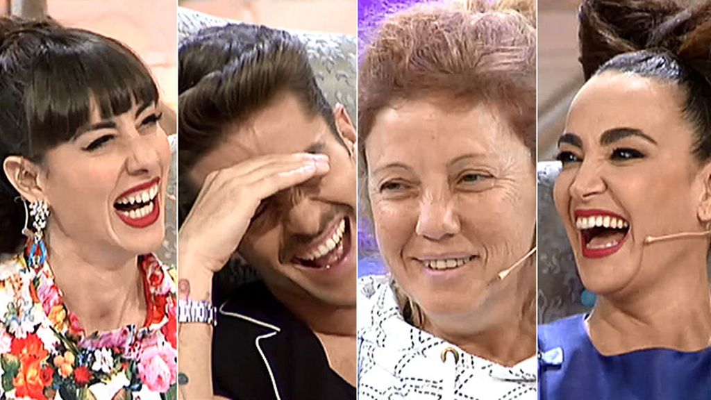 Natalia, Pelayo y Cristina se parten de risa con las perlas de Puri