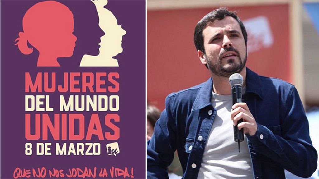 Alberto Garzón, por las mujeres unidas