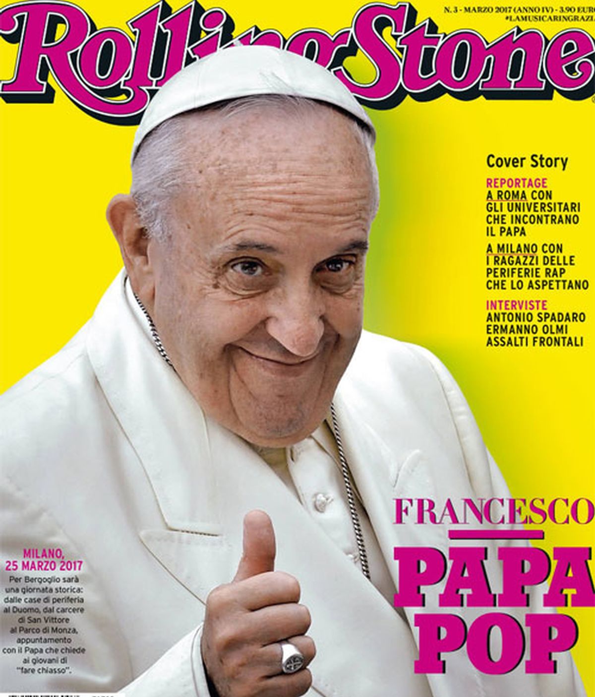 'Francisco, Papa Pop'