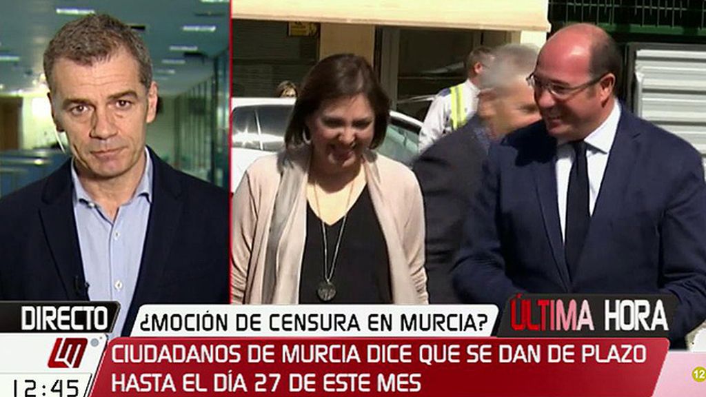 Cantó, sobre Murcia: “El mejor escenario es que el PP presente un candidato que no mienta”