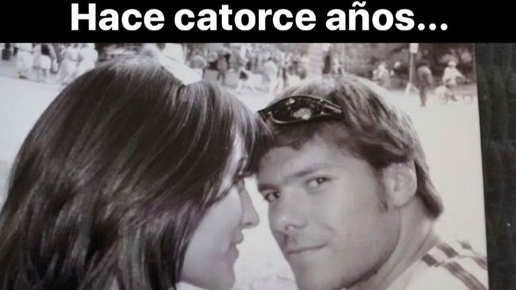 Nagore Aranburu y Xabi Alonso