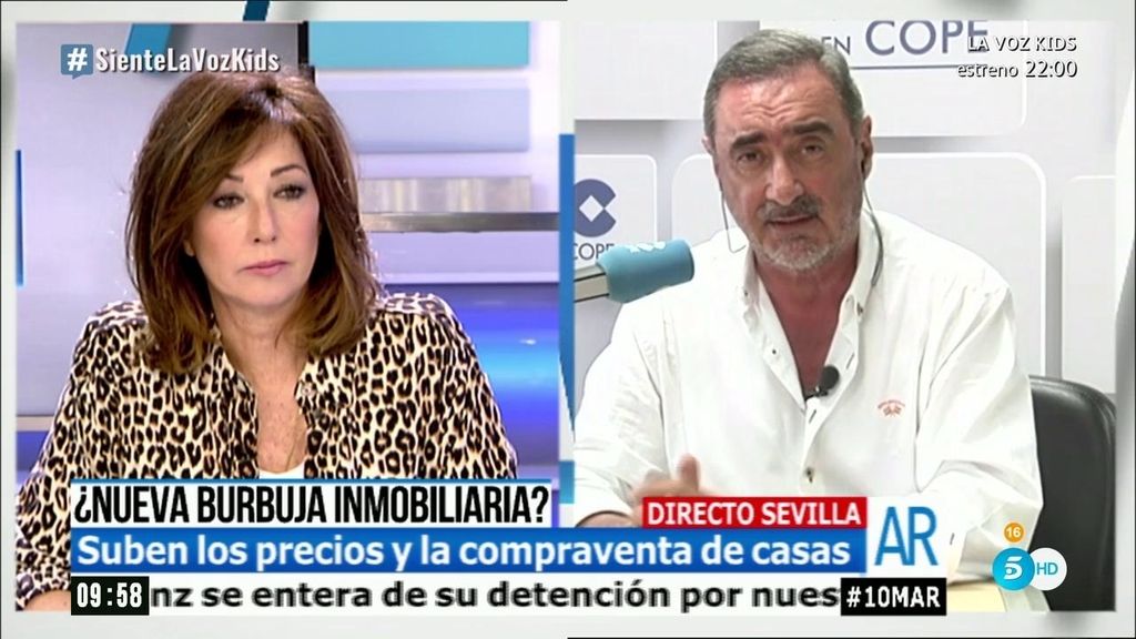Carlos Herrera: "Ferrovial va a cargar con toda la culpa del 4%"