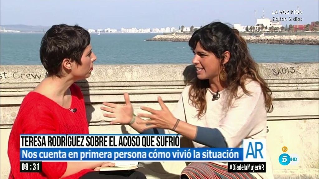 Teresa Rodríguez, diputada de Podemos: "No me gustaría que fuera a la cárcel nadie"