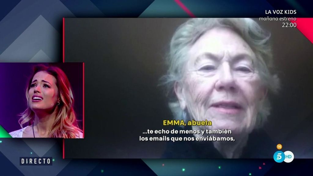 Emma, abuela de Alyson: “Siempre pienso en ti, en tus aventuras y en tus triunfos"