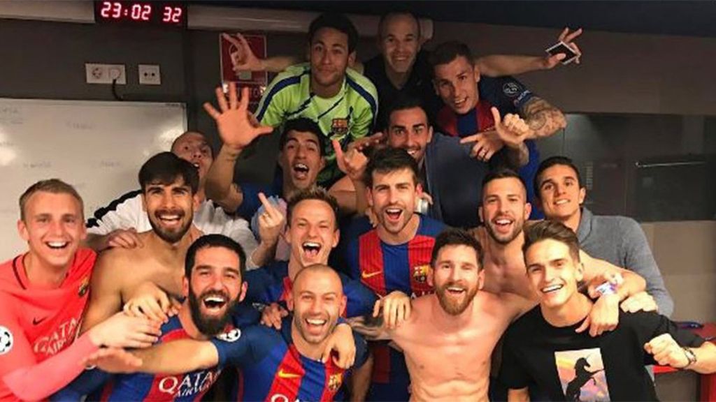 foto selfie Barça