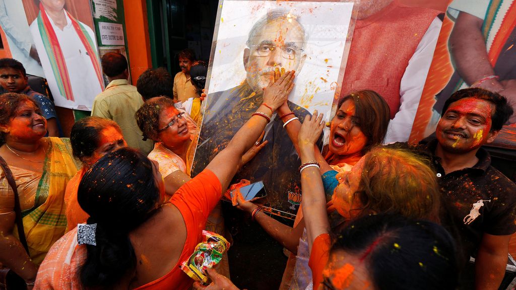 Encuestas electorales en India