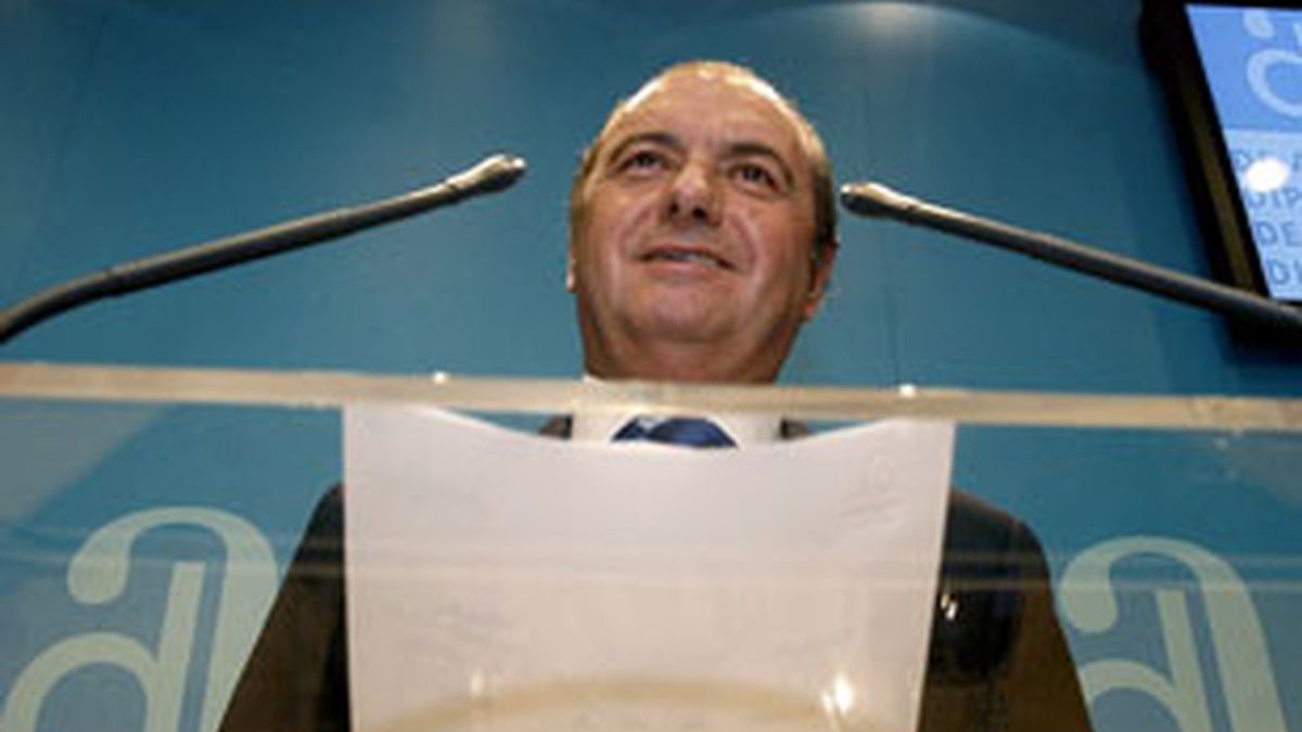 José Joaquín Ripoll, presidente de la Diputación de Alicante. Foto: EFE