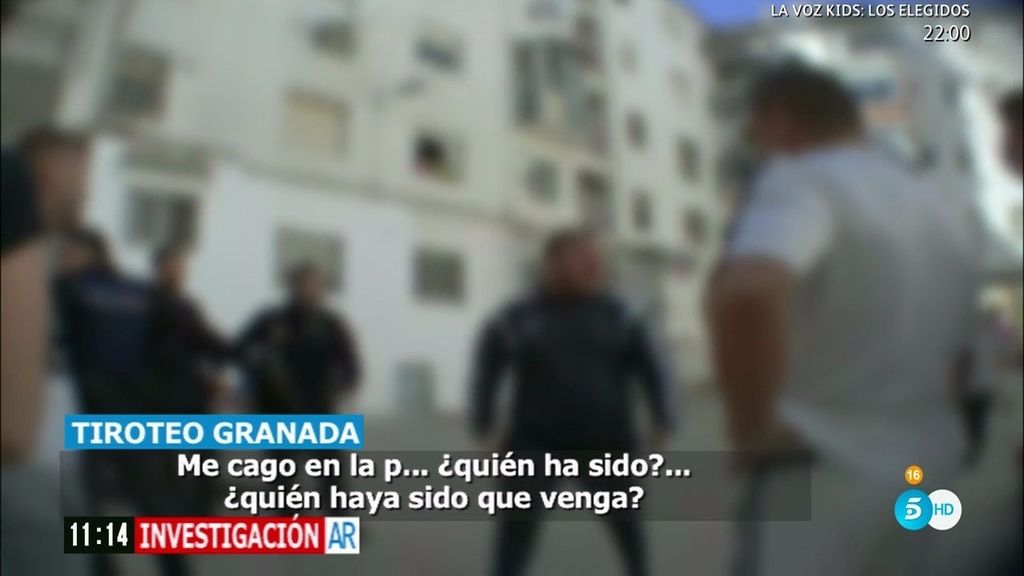 Tiroteo en Granada: Así fue el momento en que llegan los familiares de la víctima