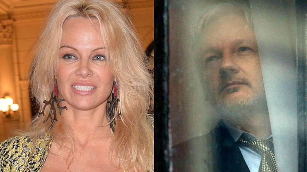 La abierta declaración de Pamela Anderson al "sexy" Julian Assange La abierta declaración de Pamela Anderson al "sexy" Julian Assange