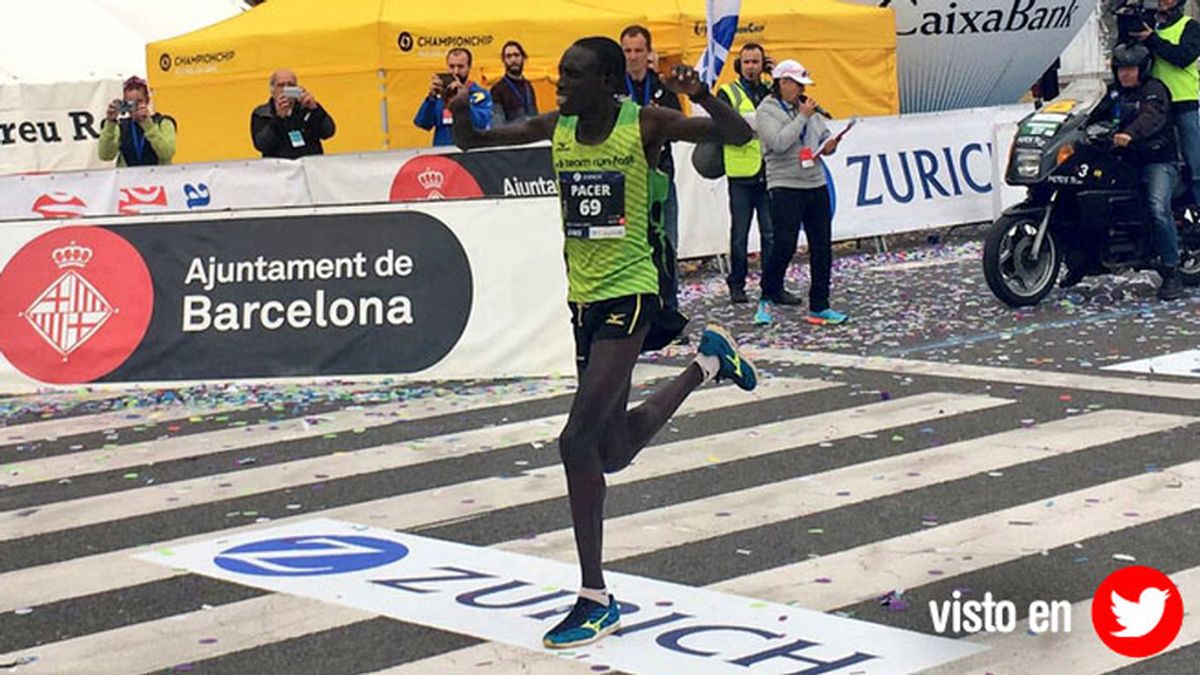 Kipkemoi campeón maratón Barcelona Kipkemoi campeón maratón Barcelona
